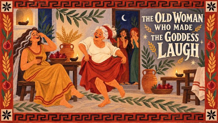 The Old Woman Who Made the Goddess Laugh