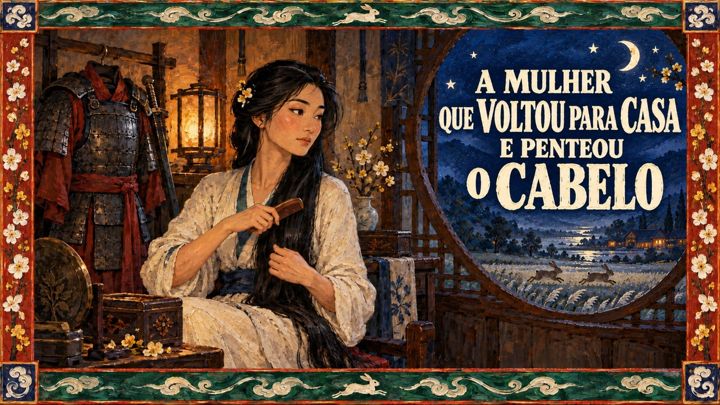 A Mulher que Voltou para Casa e Penteou o Cabelo